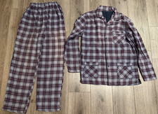 Herren Flanell-Pyjama