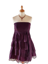 Cocktailkleid, Abiball,  lila