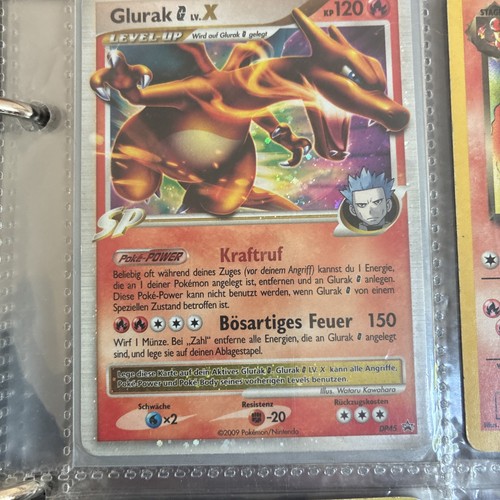 Glurak charizard holo - glurak, lv.x