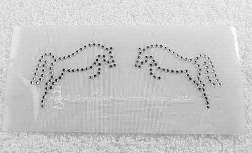 Hotfix bügelbild strass glas - hotfix,