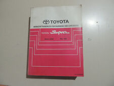 Werkstatthandbuch Toyota Supra JZA80 05.1993
