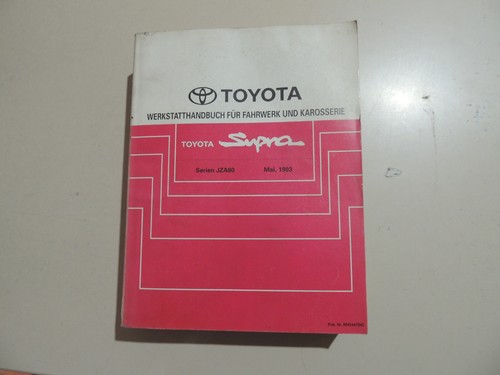 Werkstatthandbuch toyota supra - toyota,