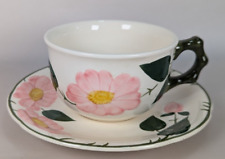 Villeroy & Boch Wildrose Frühstückstasse / Milchkaffee- Tasse Untertasse Top