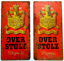 Werbeschilder OVERSTOLZ