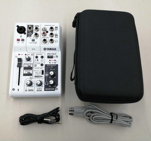 Yamaha ag03 audio interface - yamaha,