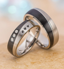 Verlobungsringe Trauringe Freundschaftsringe Eheringe Partnerringe Edelstahl Neu