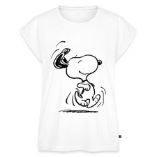 Peanuts Snoopy Happy Frauen Premium Bio Top