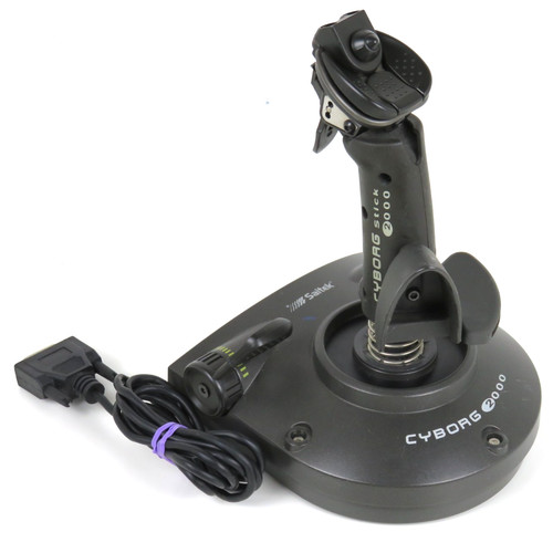 Saitek cyborg 2000 joystick - cyborg,
