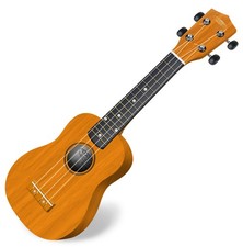 Superklasse Holz Ukulele