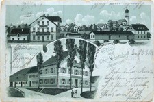 Gruss aus Oberschondorf am Ammersee - Litho -670738