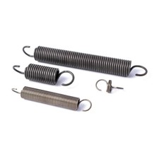 5x Zugfeder mit Haken 40 80