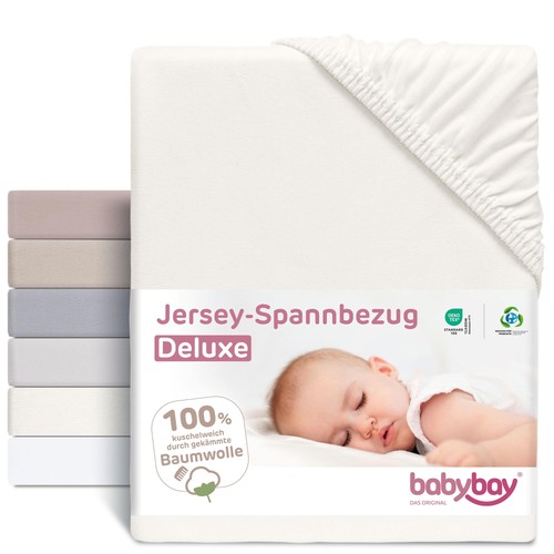 Spannbetttuch jersey babybay - jersey,