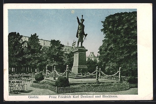 Ansichtskarte görlitz prinz - ansichtskarte, görlitz,