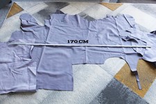 ECHT LEDER - LEDERHAUT Rindsleder 1,2 mm dick Farbe Helles Lila