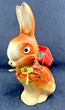 DDR Plastik Osterhase sitzend