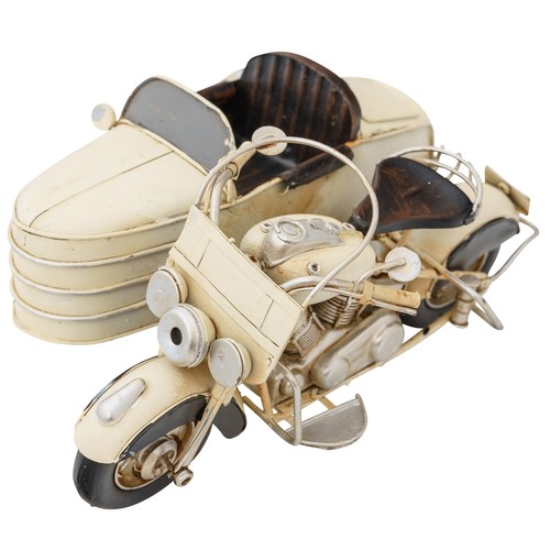 Modell motorradgespann blech - motorradgespann,