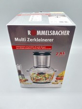 Rommelsbacher MZ 600 Multi Zerkleinerer Küchenmaschine 6Messer 600W 2L #KT9430X-