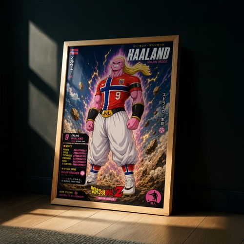 Erling haaland dragon ball - haaland, z