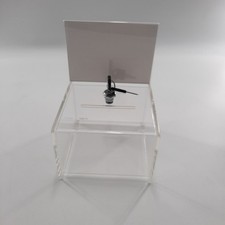 SIGEL VA151 abschließbare Spendenbox / Losbox, aus hochwertigem und besonders st