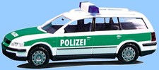AWM VW Passat Variant Polizei