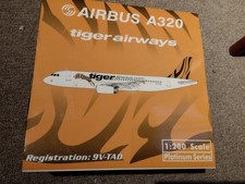 Airbus A320 Tiger Airways, 9V-TAD, Phoenix 1:200, unbenutzt, wie neu, selten