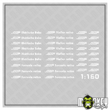 34 teil. Set Rhätische Bahn