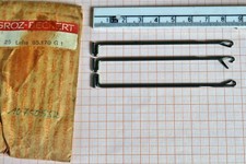 3 Stück Ersatznadeln Zungennadeln 85 mm Strickmaschine Hilfsnadel Zubehör x 8 cm