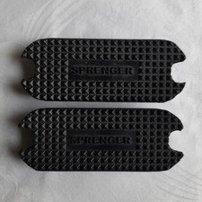 SPRENGER Steigbügeleinlagen schwarz 11 cm 4 1/4" Neu