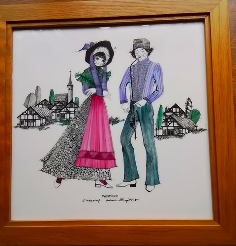 Hutschenreuther wandbild auf - hutschenreuther,