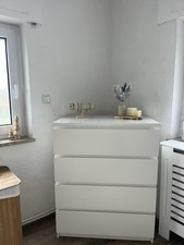 Malm Kommode Weiß, 4