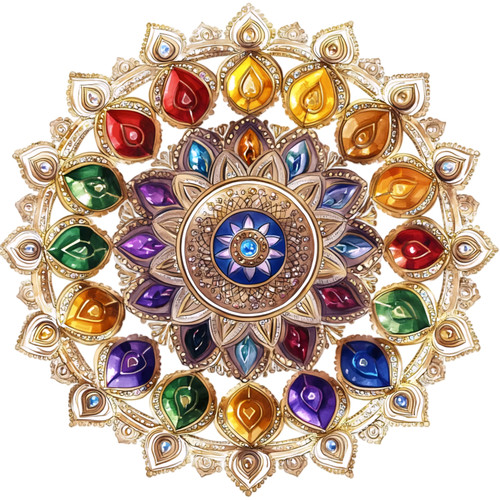 Mandala blume floral botanik - floral,