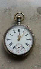 ANTIKE 0,800 SILBER TASCHENUHR