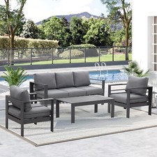 MeXo Gartenmöbel Set Aluminum