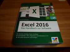 Excel 2016 - Das Handbuch zur Software | Helmut Vonhoegen | Sehr Gut