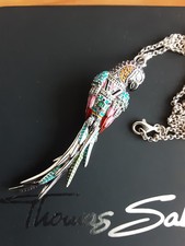 ** Thomas Sabo Papagei Anhänger groß ** 925 Silber
