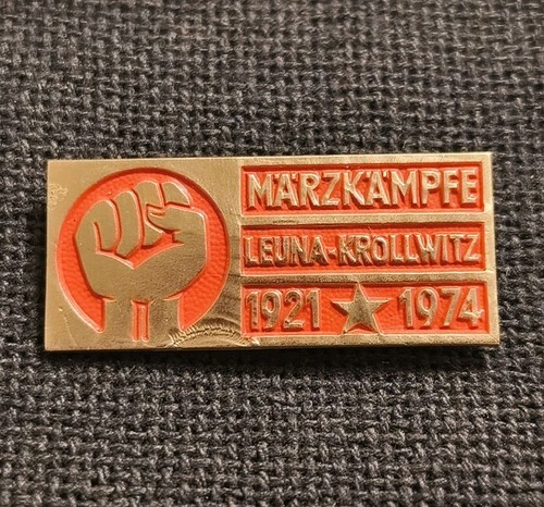 Abzeichen ddr märzkämpfe - abzeichen,