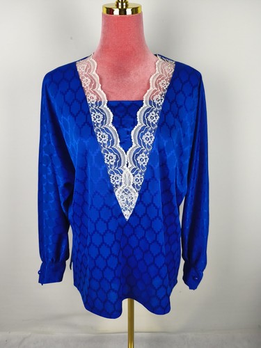 Blusenshirt vintage 21 - vintage, gr.
