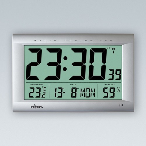 Peweta funk digitalwanduhr - peweta, funk-digitalwanduhr