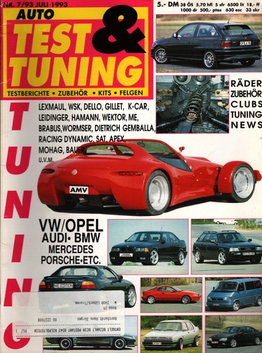 Zeitschrift auto test und - auto,
