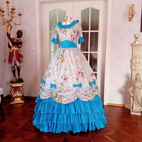 Kleid historisch krinoline - kleid,