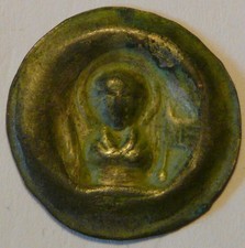 Erzbistum Magdeburg: Brakteat, Mehl 370, Ludolf von Kroppenstedt, 1192-1205