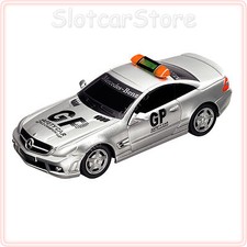 Carrera GO 61180 AMG Mercedes SL 63 "Safety Car" (mit Blinklicht) 1:43 Auto Plus
