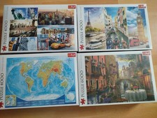 4 Stück Trefl Puzzle 3x 4000