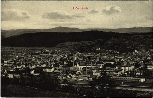 Lorrach deutschland - ak,