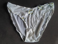 Slip Dessous Unterwäsche transparent Zierde Ornamente