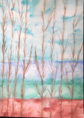 Bild aquarell abstrakt - bild,