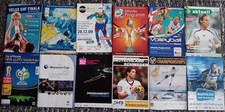 18 Programme WM- EM- World-Cup - Boxen (Axel Schulz), Fußball, Handball, Biathlo