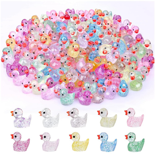 Mini enten figuren 100 - figuren,