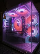 White Magic Cube RGB Gaming PC
