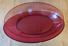 Tupperware Eleganzia Servierschale oval, rot